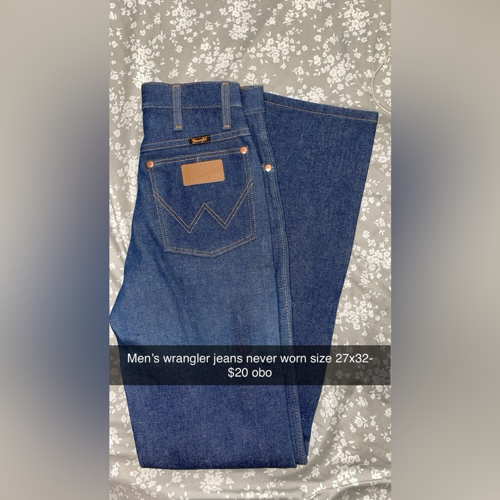 Men’s wrangler jeans